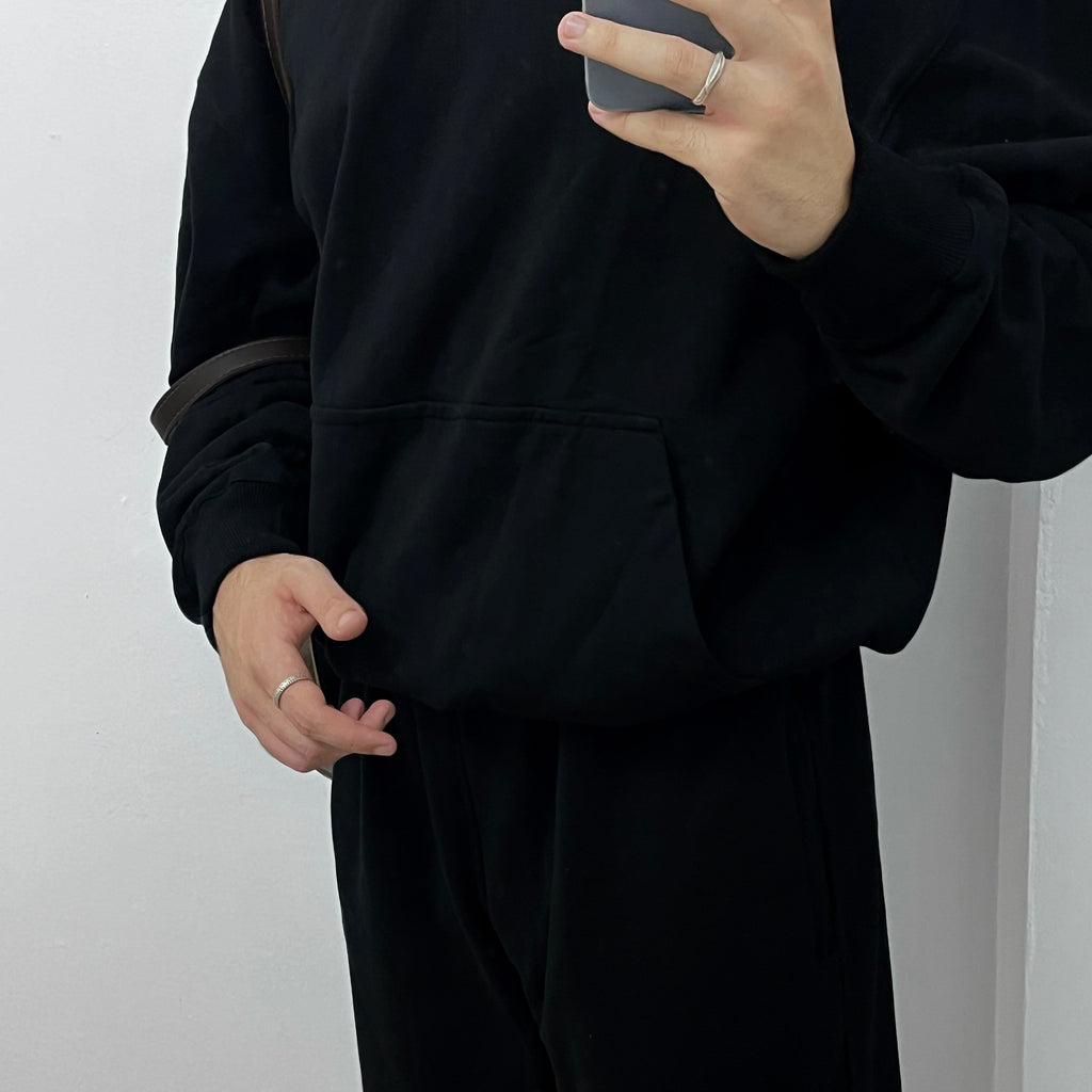 Unisex Boxy Oversized Hoodie & Jogger Set