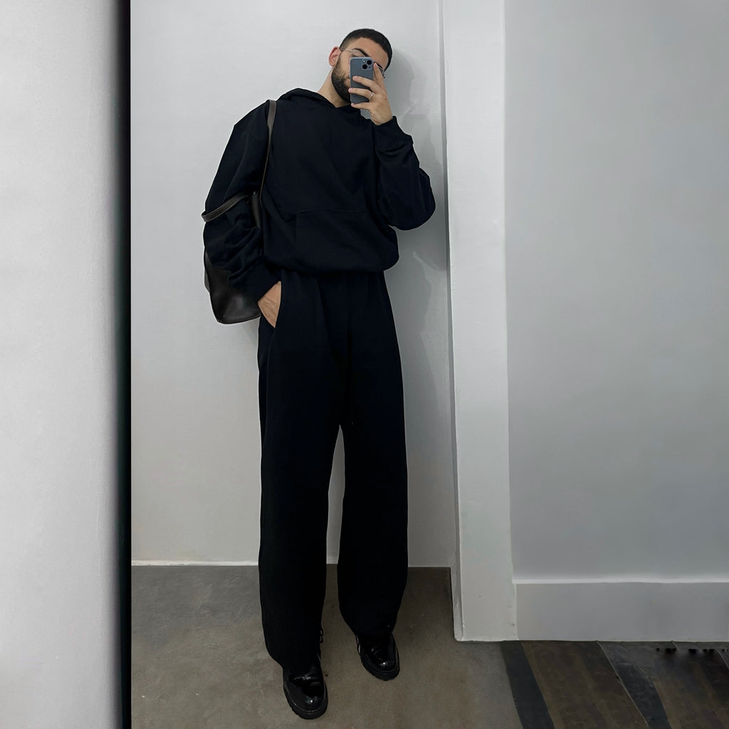 Unisex Boxy Oversized Hoodie & Jogger Set