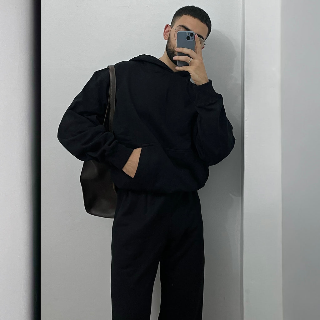 Unisex Boxy Oversized Hoodie & Jogger Set