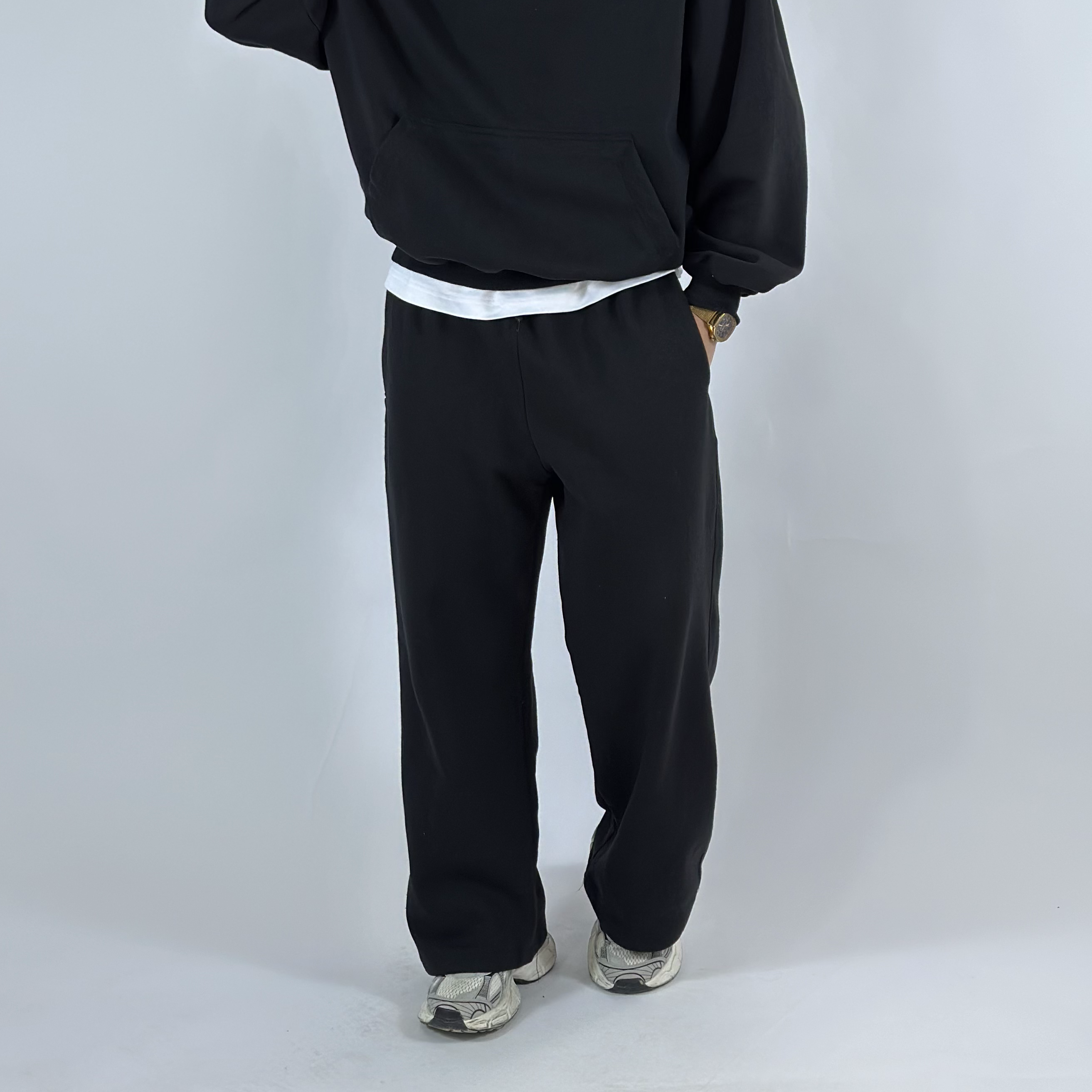 Black Baggy Jogger Oversized