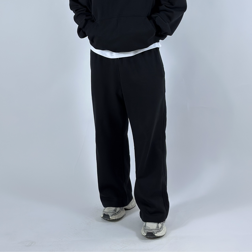 Black Baggy Jogger Oversized