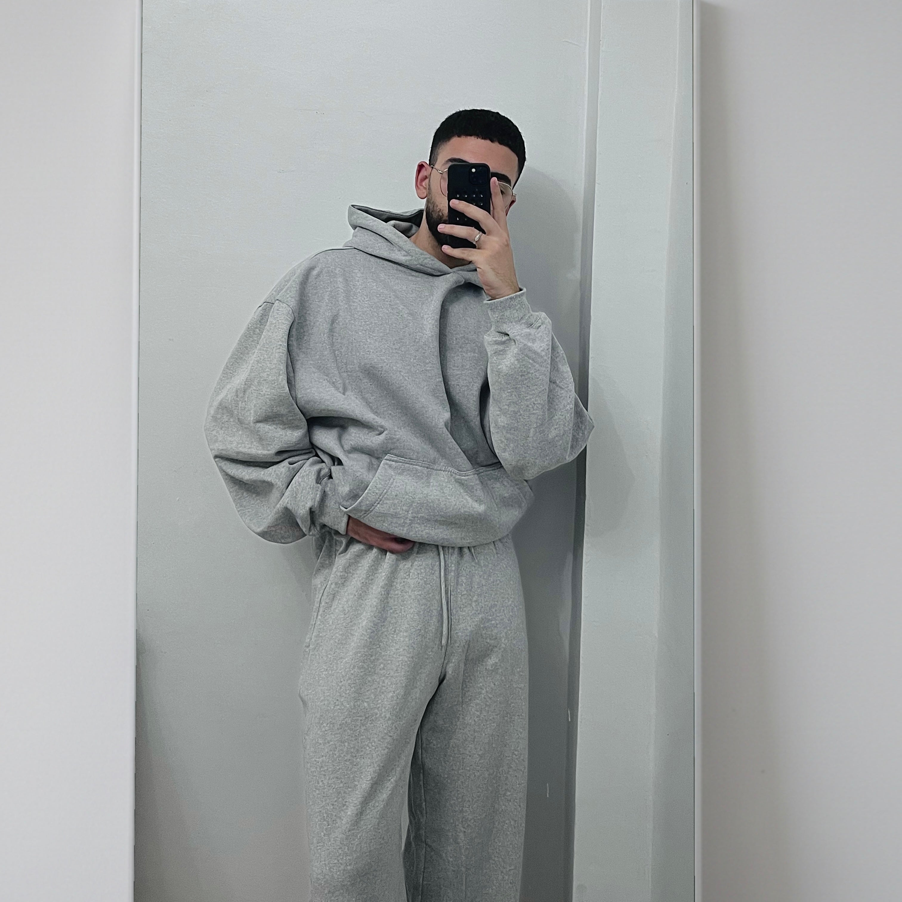 Unisex Boxy Oversized Hoodie & Jogger Set