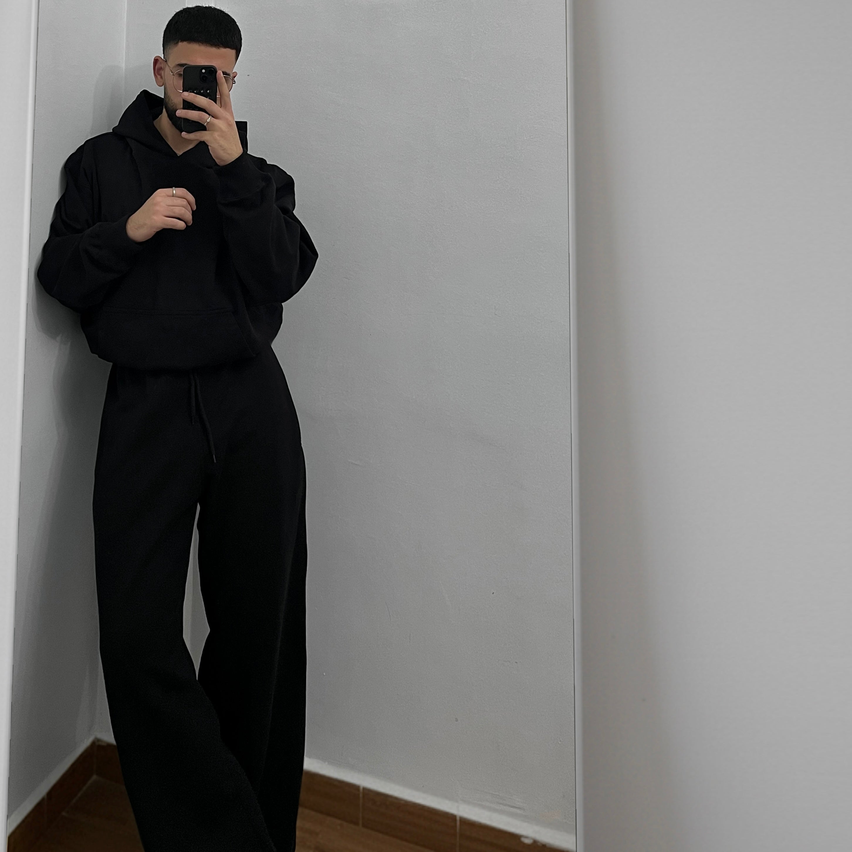 Unisex Boxy Oversized Hoodie & Jogger Set