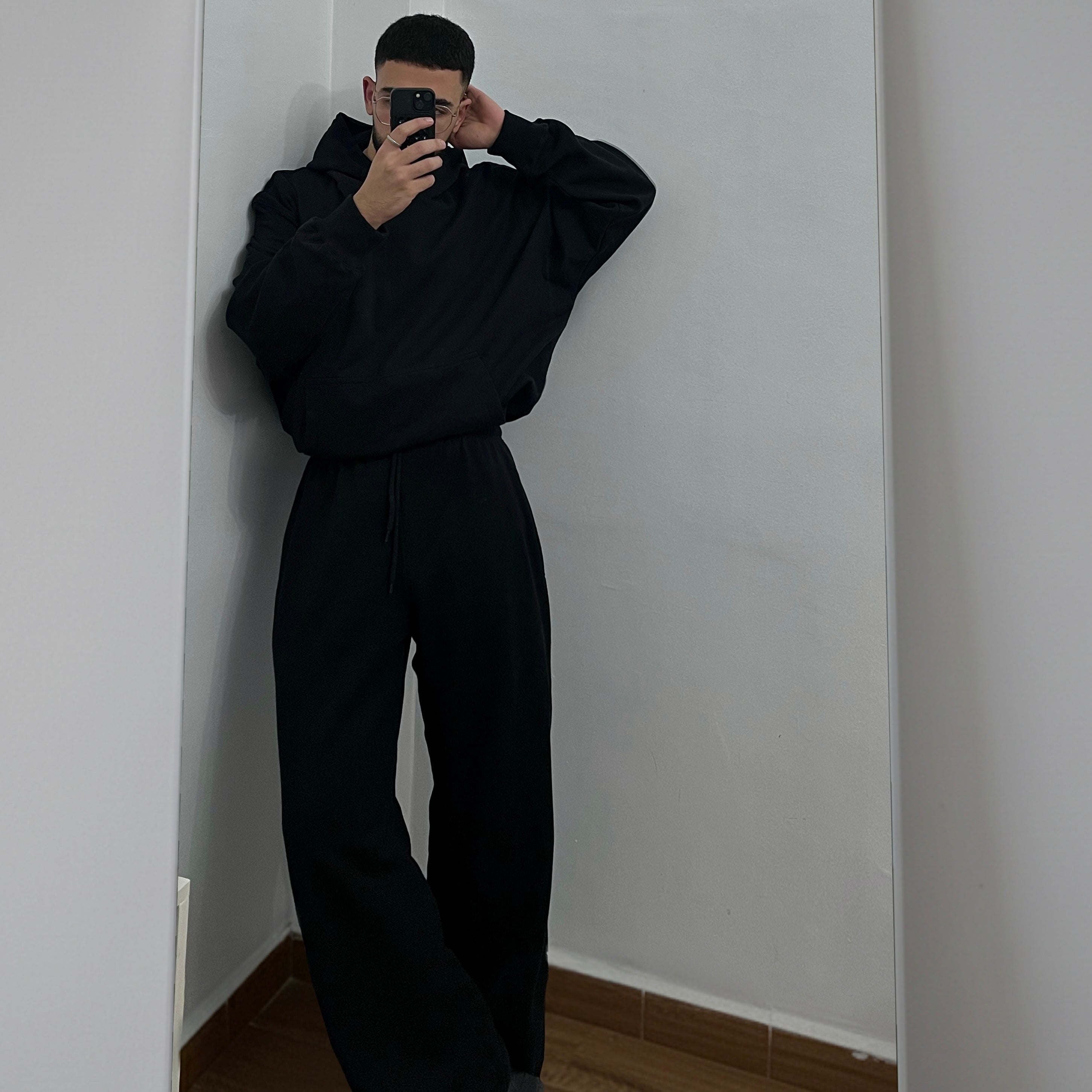 Unisex Boxy Oversized Hoodie & Jogger Set