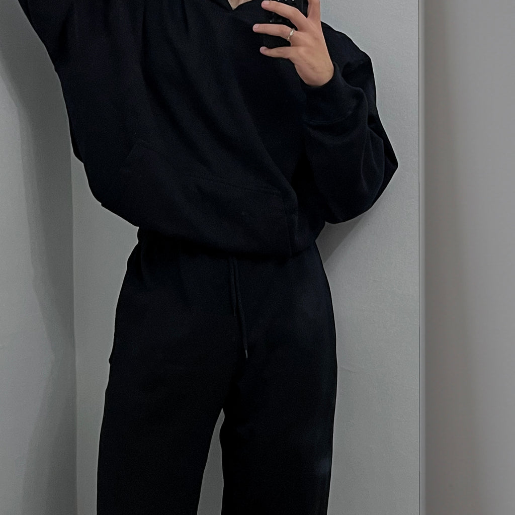 Unisex Boxy Oversized Hoodie & Jogger Set